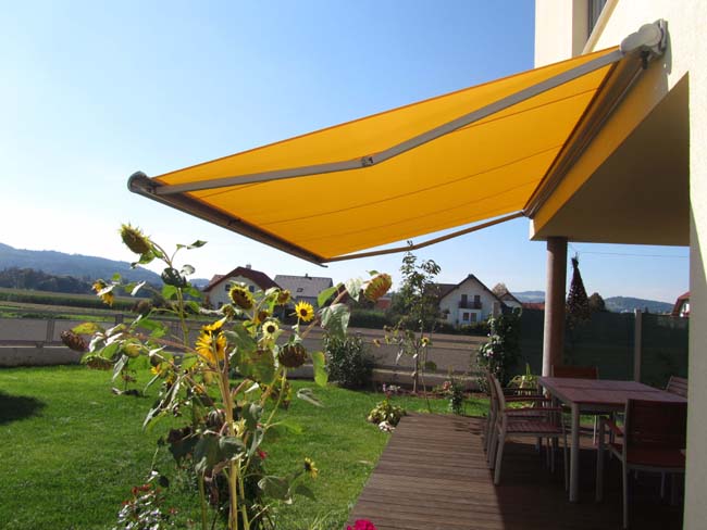 Markilux MX990 awning retractable folding arms