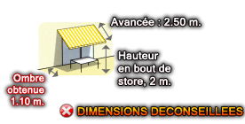 avanc�e store ext�rieur