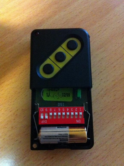 ancienne télécommande Somfy