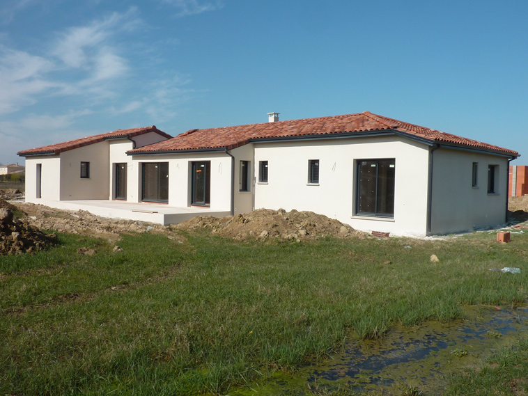 Maison de plein plain pied