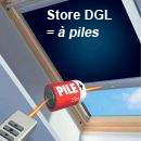 Store DGL occultant d'intérieur