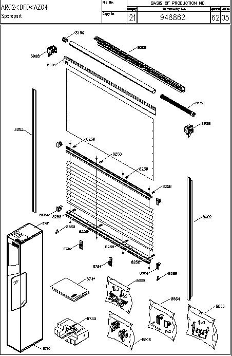 Store duo dfd velux - occultant et plissé