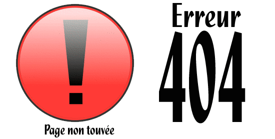 erreur 404 html
