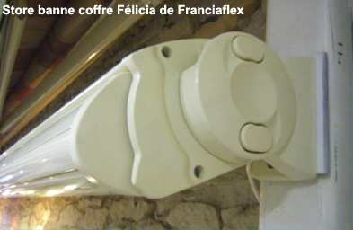 Store coffre Flicia Franciaflex