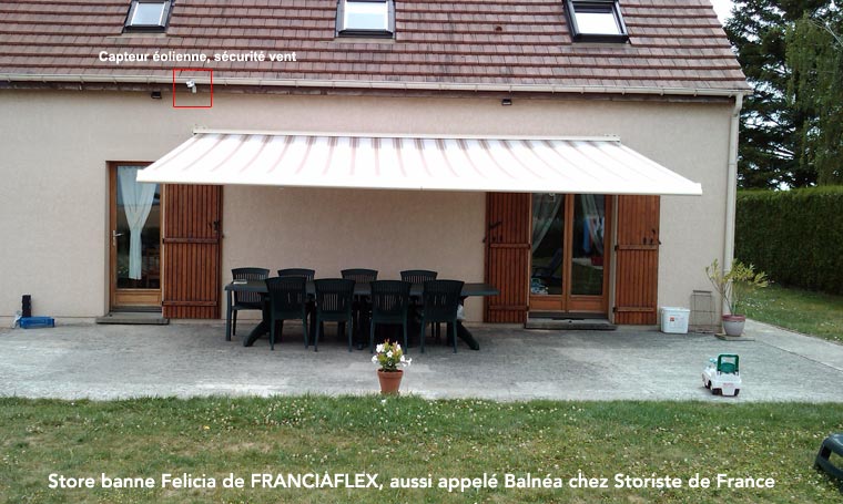 Store banne Felicia Franciaflex