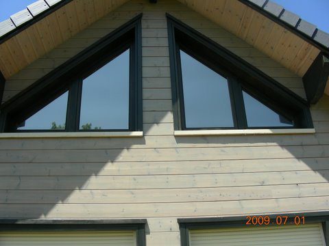 Triangle rideau volet roulant exterieur