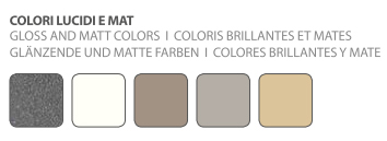 Couleur de pergola Corradi à lames en aluminium