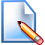 icon Editer Ecrire sur Feuille