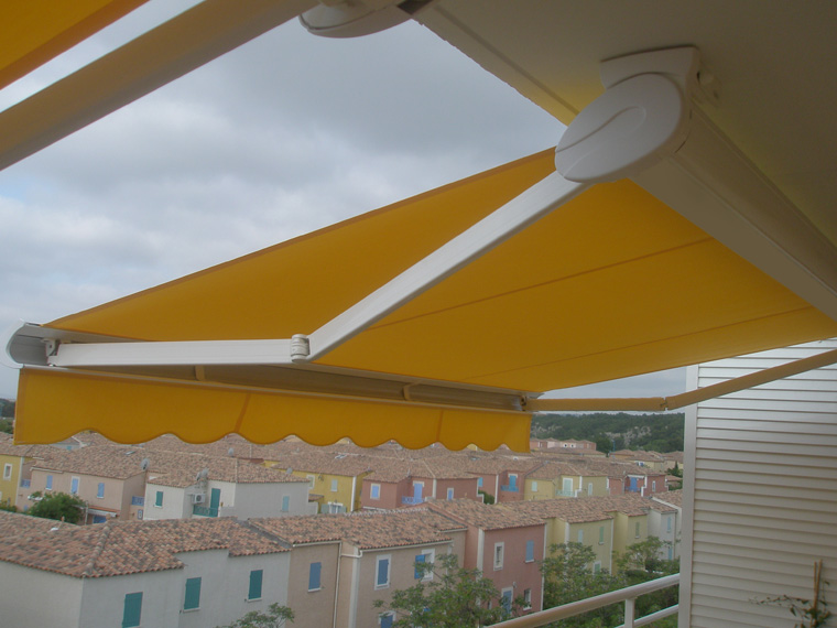 store balcon loggia pose plafond