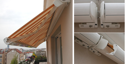 Store extérieur de terrasse balcon loggia 135 Mitjavila