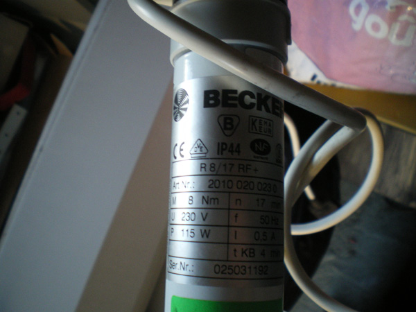 Moteur Becker R RF+