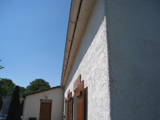 Mur façade maison Phénix