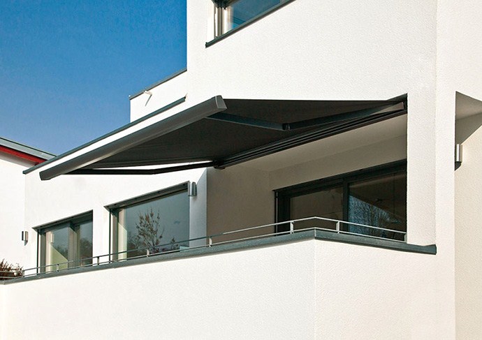 Protection solaire de store pour terrasse d'appartement