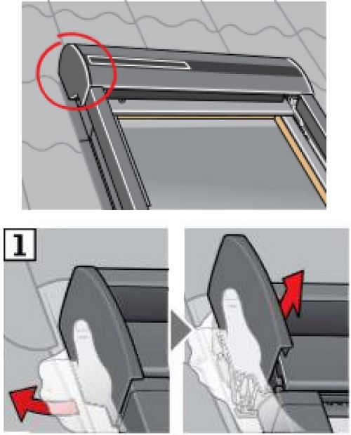 Volet roulant solaire SSL Velux : Reset, Programmation et installation 