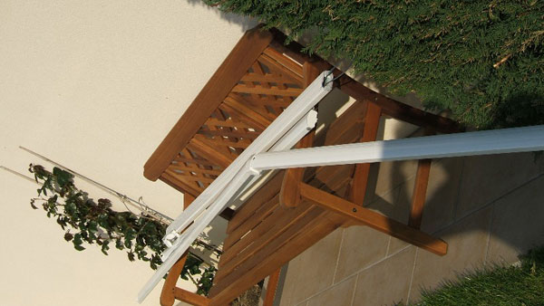 Bras et cables Sunstyl cassés par la tempête
