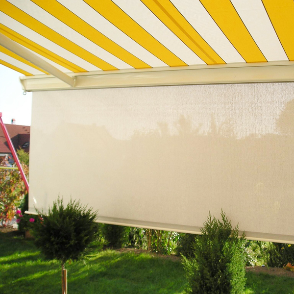 Toile supplémentaire en bout de store banne extérieur