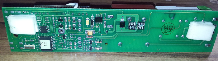 Carte électronique de commande récepteur
