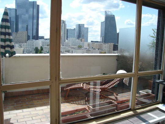 baie vitrée balcon appartement terrasse