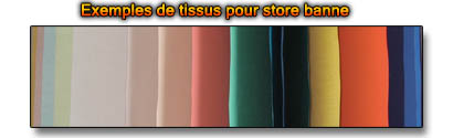 toile store banne