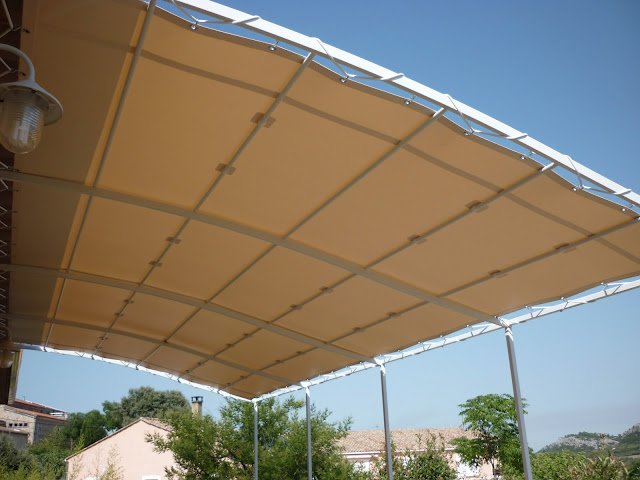 Pergola fer Toile 502 pvc de Ferrari Serge