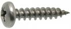 Vis VBA en Inox à tête cylindrique bombée